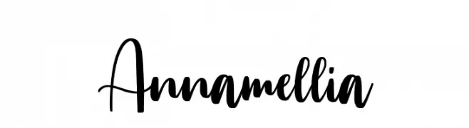 Annamellia  नि: शुल्क फ़ॉन्ट्स डाउनलोड