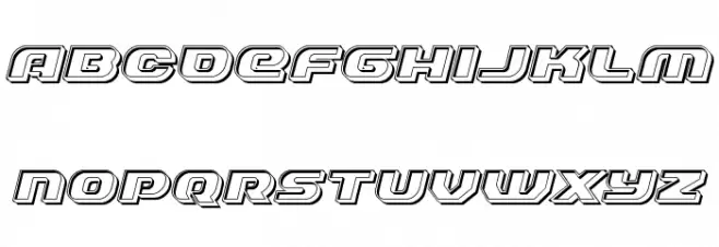 Annapolis Bevel Italic Шрифта ВЕРХНИЙ