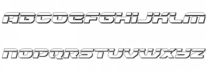 Annapolis Bullet Italic 字体 大写