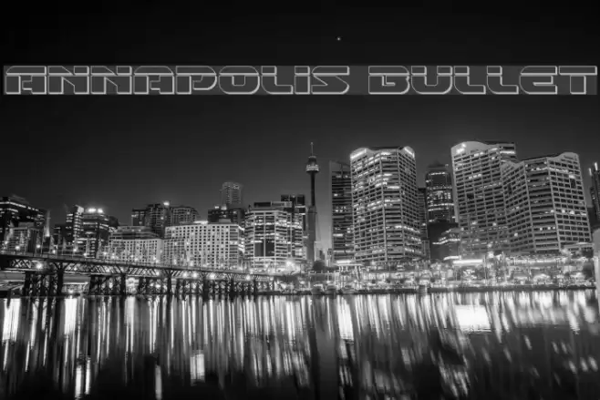 Annapolis Bullet Font examples