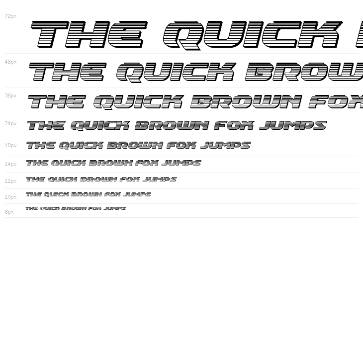 Annapolis Chrome Italic Waterfall