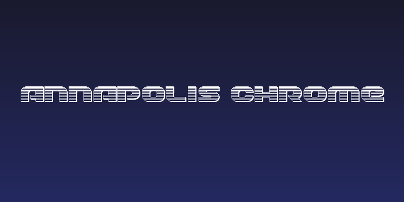 Annapolis Chrome Social Header