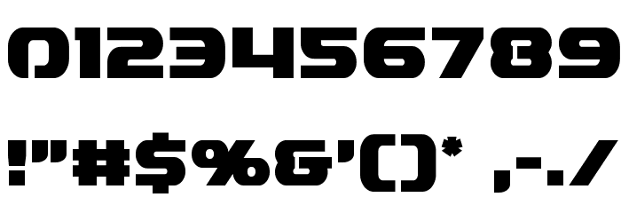 Annapolis Condensed Font OTHER CHARS