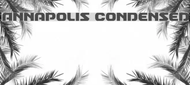 Annapolis Condensed Font examples
