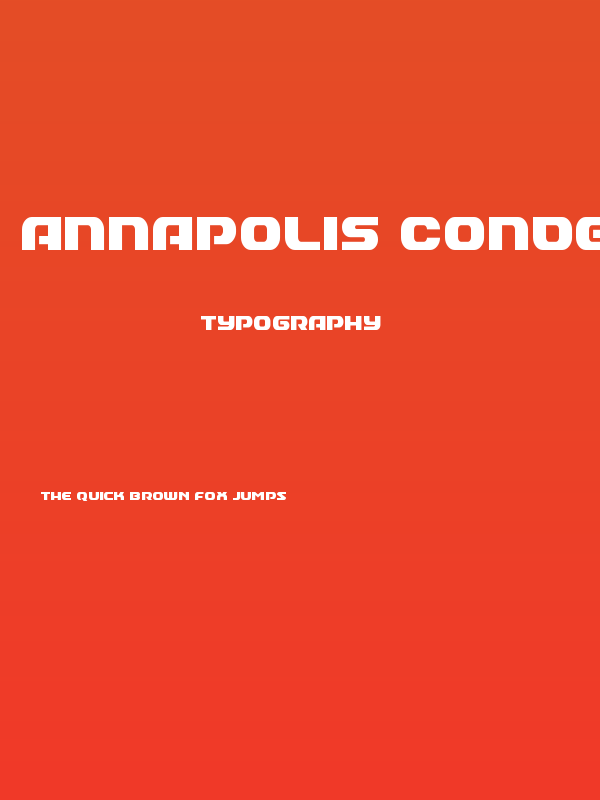 Annapolis Condensed Poster