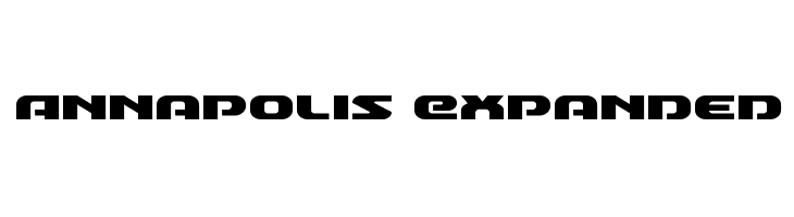 Annapolis Expanded  Free Fonts Download