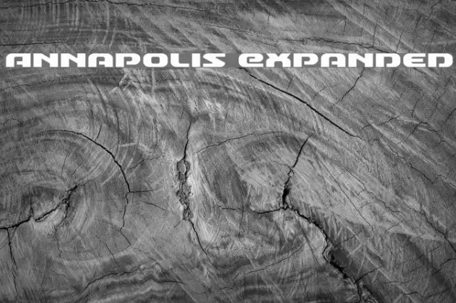 Annapolis Expanded Font examples