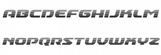 Annapolis Gradient Italic Caratteri MINUSCOLO