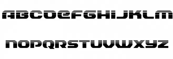 Annapolis Halftone Schriftart Groß
