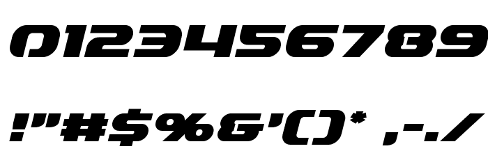 Annapolis Italic Font OTHER CHARS