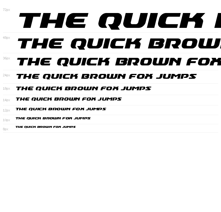 Annapolis Italic Waterfall