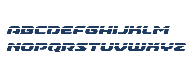 Annapolis Laser Italic Lowercase