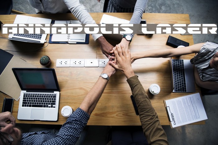 Annapolis Laser Font examples