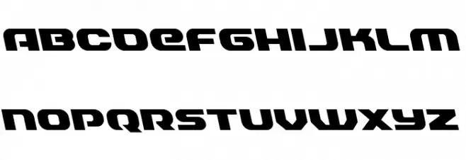 Annapolis Leftalic Schriftart Groß