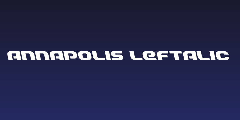 Annapolis Leftalic Social Header