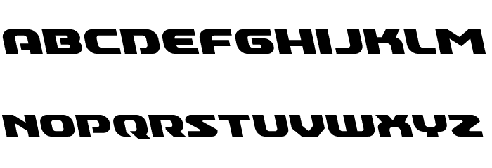 Annapolis Leftalic Font LOWERCASE