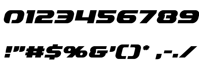 Annapolis Lower Case Italic Font OTHER CHARS