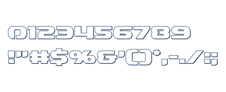 Annapolis Lower Case Outline Other Characters