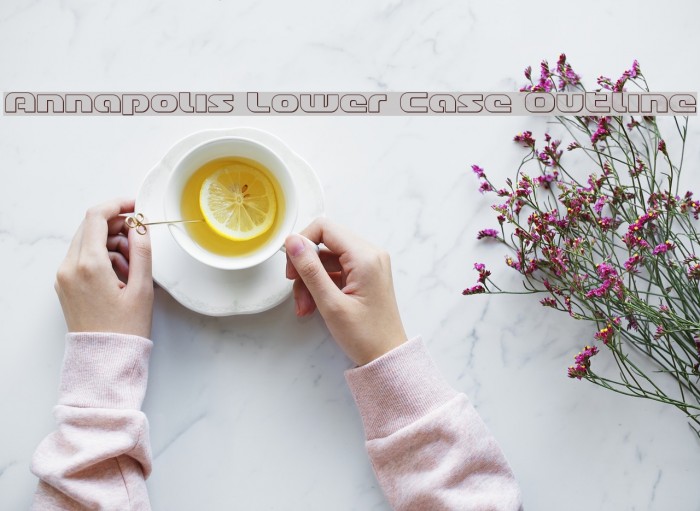 Annapolis Lower Case Outline Example 2