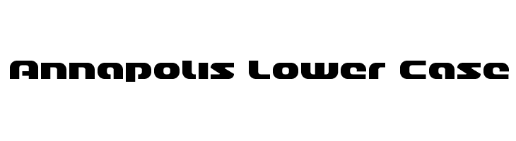 Annapolis Lower Case  les polices de caractères gratuit tlcharger