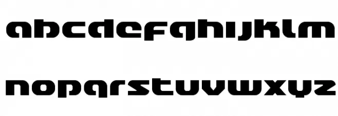 Annapolis Lower Case Font LOWERCASE