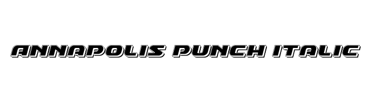 Annapolis Punch Italic  नि: शुल्क फ़ॉन्ट्स डाउनलोड