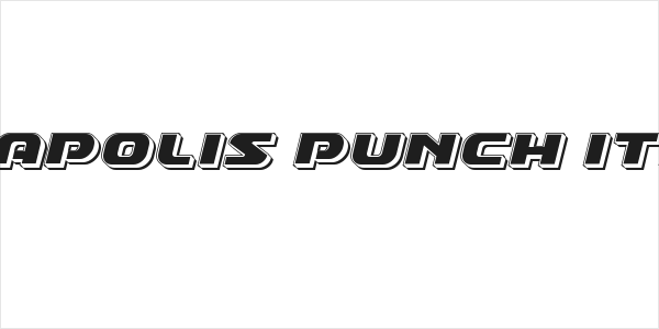 Annapolis Punch Italic Logo