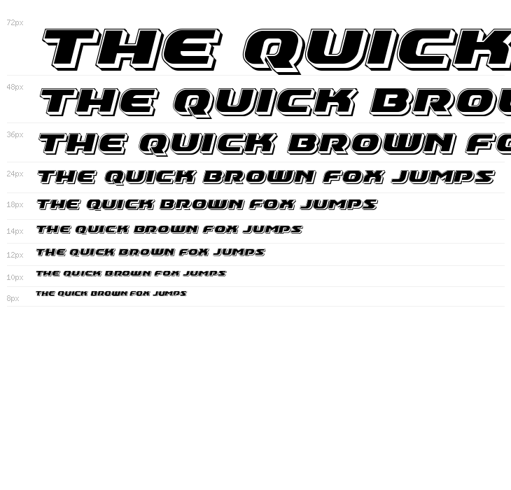 Annapolis Punch Italic Waterfall