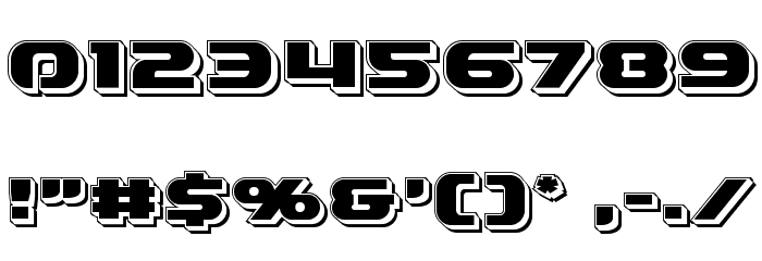 Annapolis Punch Font OTHER CHARS