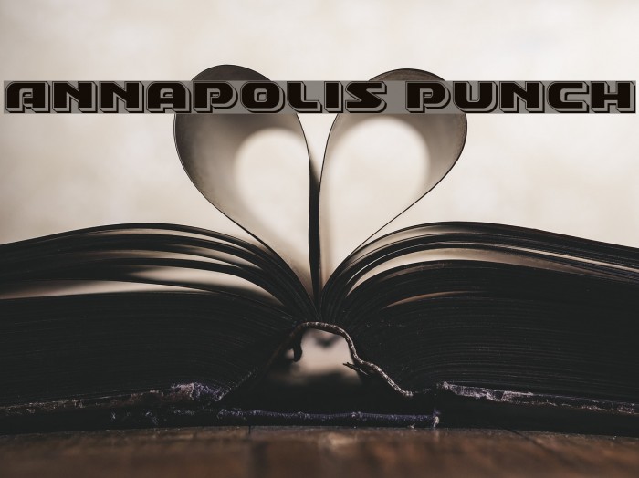 Annapolis Punch Font examples