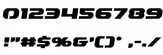 Annapolis Semi-Italic Font OTHER CHARS