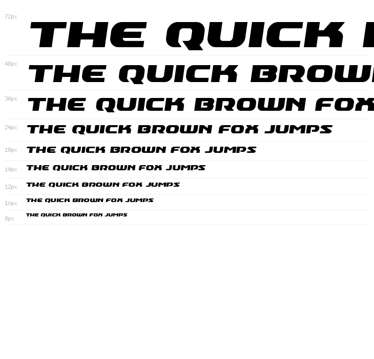 Annapolis Semi-Italic Waterfall