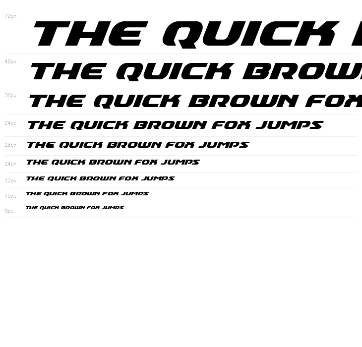 Annapolis Super-Italic Waterfall