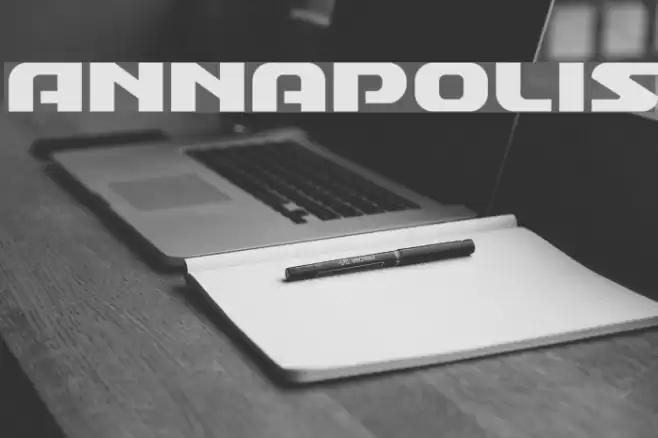 Annapolis Font examples