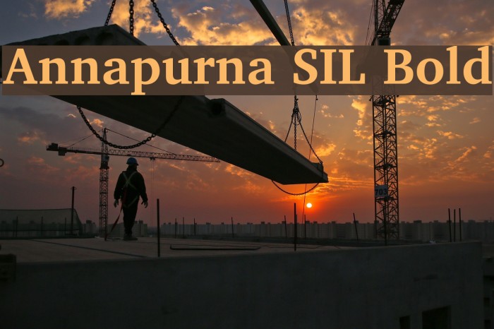 Annapurna SIL Bold Font examples