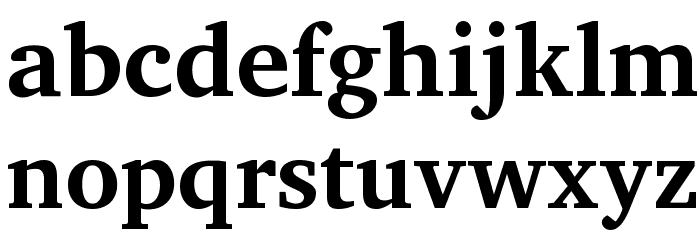 Annapurna SIL Bold Font LOWERCASE