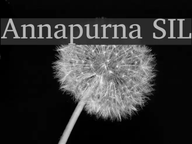 Annapurna SIL Font examples