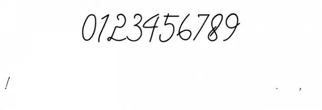 Anndanlusia Font OTHER CHARS