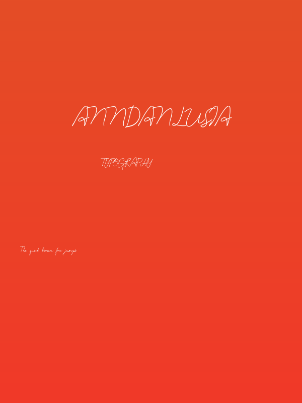 Anndanlusia Poster