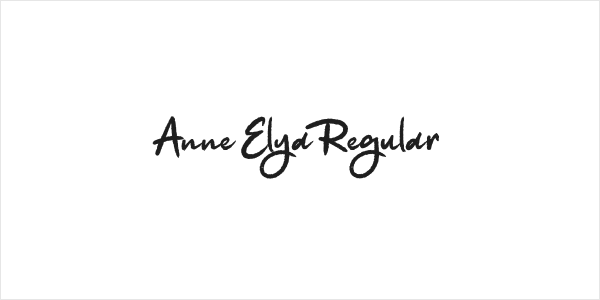 Anne Elya Regular Logo