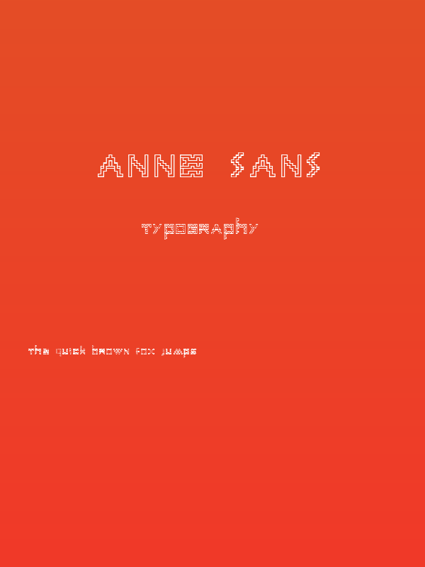 Anne sans Poster