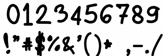 Anne Font OTHER CHARS