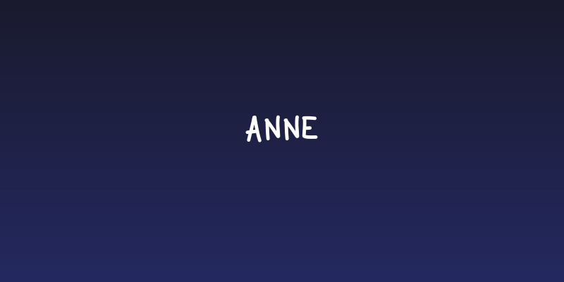 Anne Social Header