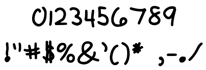 AnnekeBold Medium Font OTHER CHARS