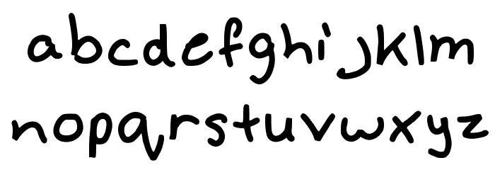 AnnekeBold Medium Font LOWERCASE