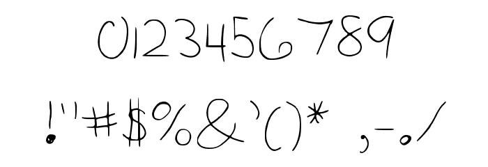 AnnekeLight Medium Font OTHER CHARS