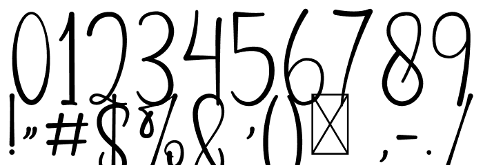 Anneth Believer Font OTHER CHARS