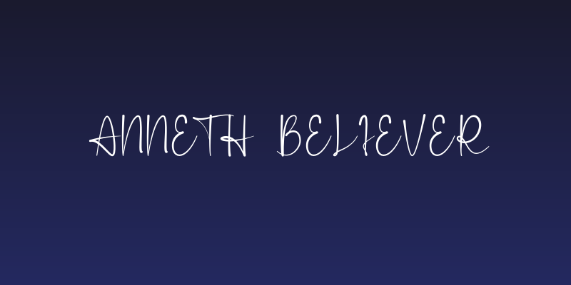 Anneth  Believer Social Header