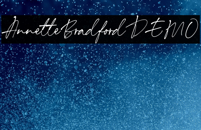 AnnetteBradfordDEMO Example 2