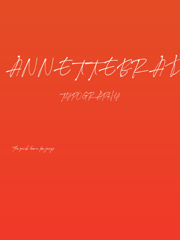 AnnetteBradfordDEMO Poster